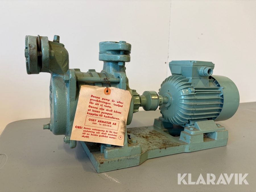Vattenpump Osby 3 220/380 V