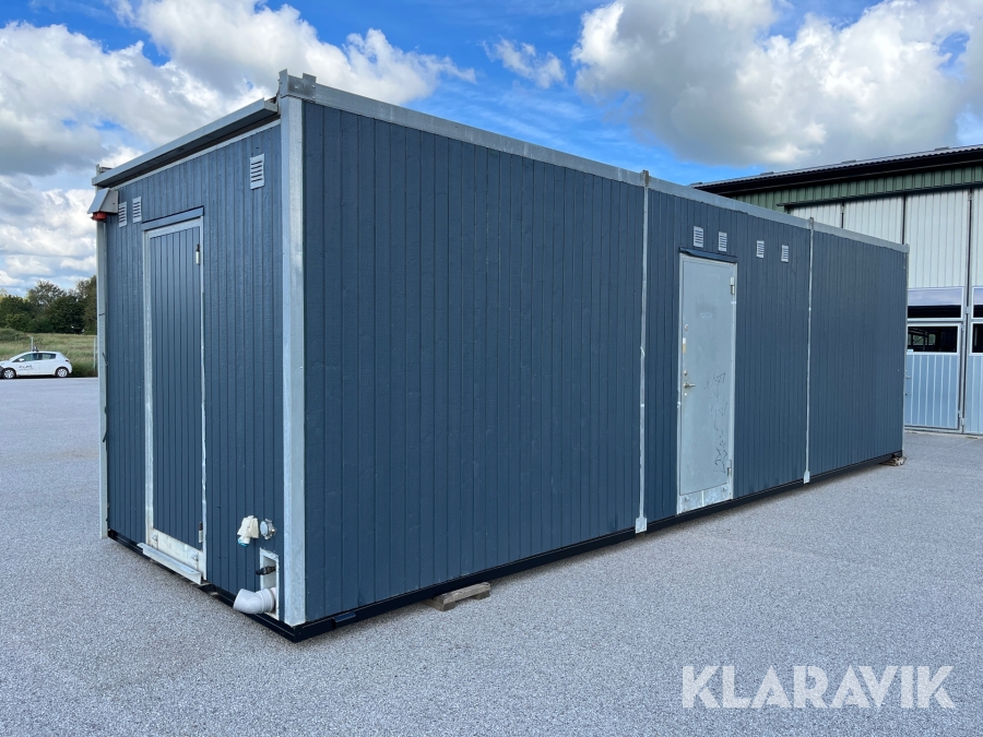 Personalbod Kils Volymbyggen med dusch och toalett