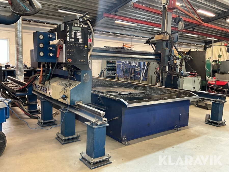 CNC-Skärmaskin/Plasma/Gas Messer Griesheim Com Cut 31