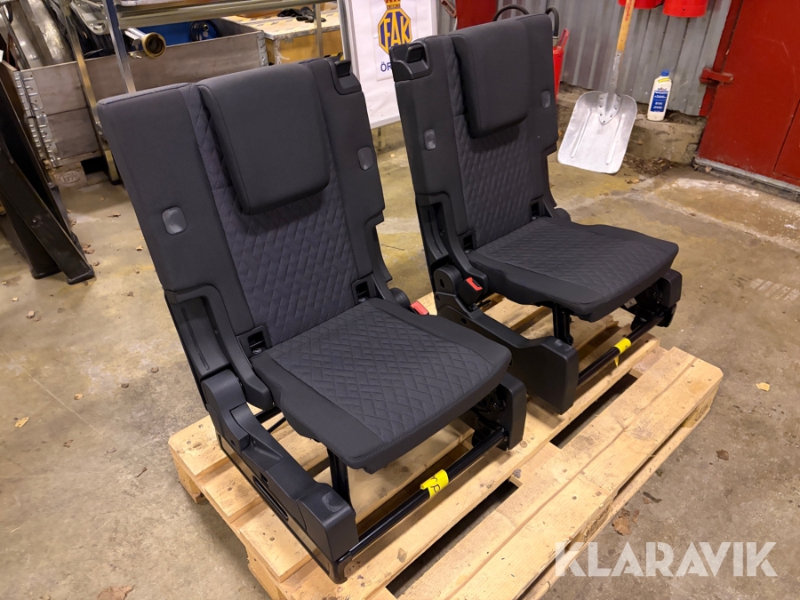 Baksäte Volkswagen Caddy Maxi 2-sits/sista raden