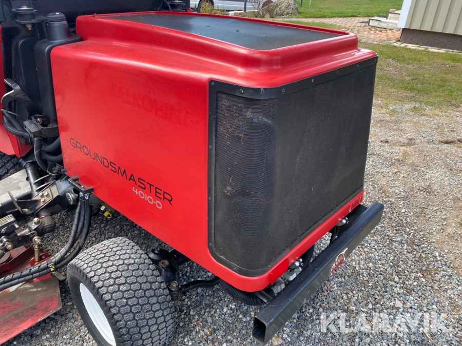 Klaravik Auktioner Åkgräsklippare Toro Groundsmaster 4010D 4WD