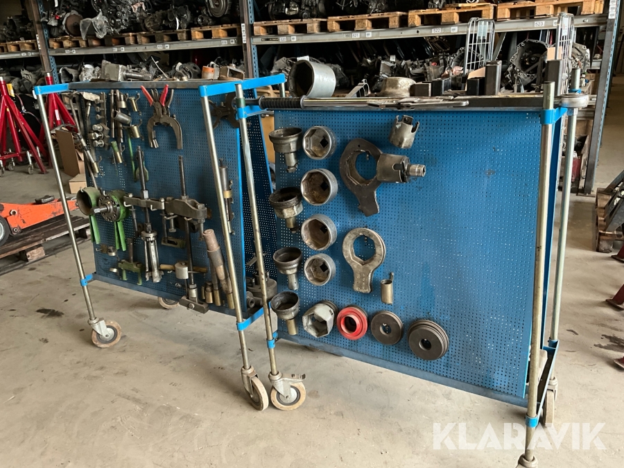 Lastbilsverktyg med momentnyckel