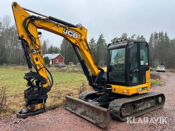 Grävmaskin JCB 85Z-1 ECO + Redskap