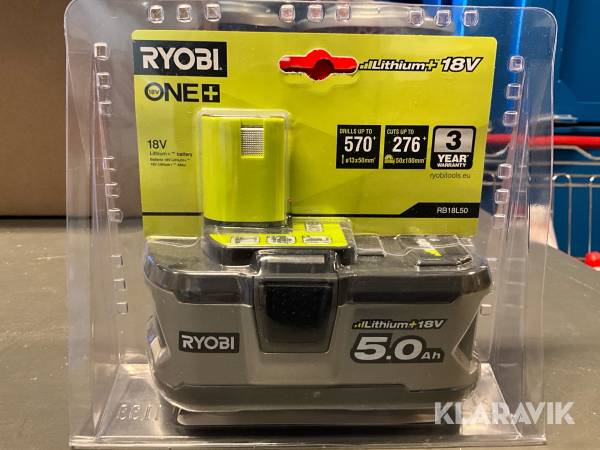 Batteri Ryobi RB18L50