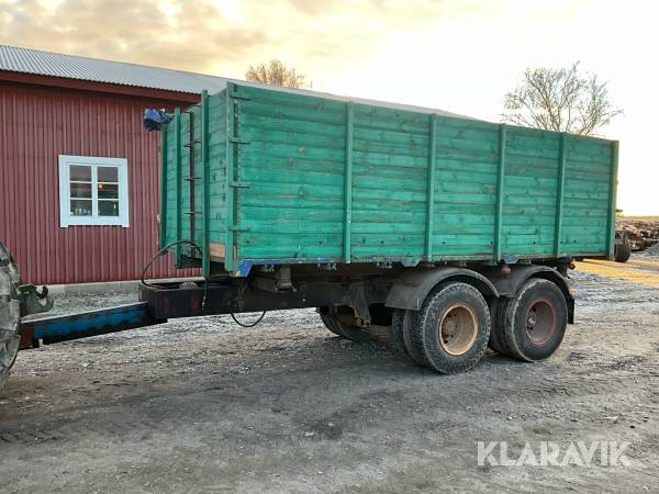 Spannmålskärra 20kubik med tipp