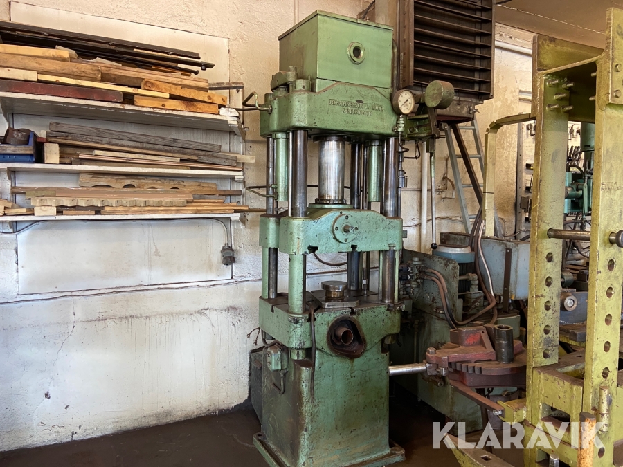 Bakelitpress Johannesson o Lund B.P.100B 100 ton