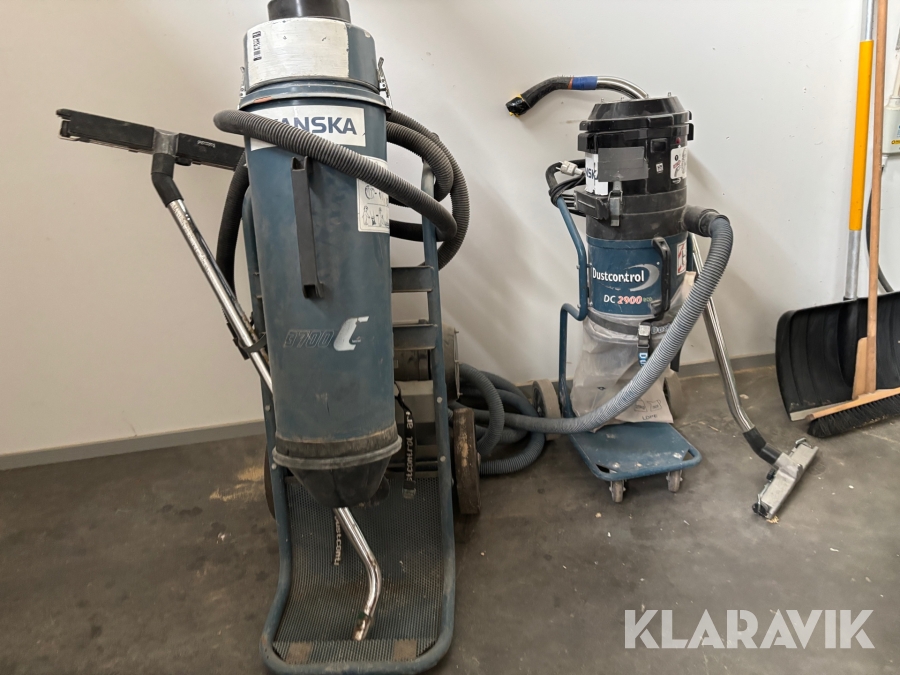 Dammsugare 2st Dustcontrol DC2900 Och 3700C