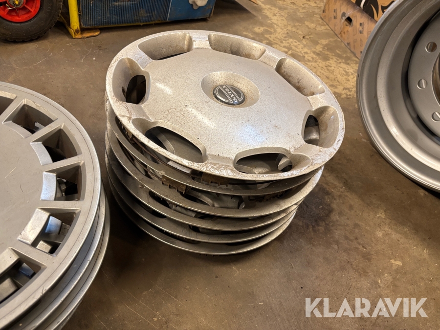 Navkapslar Volvo 6 st