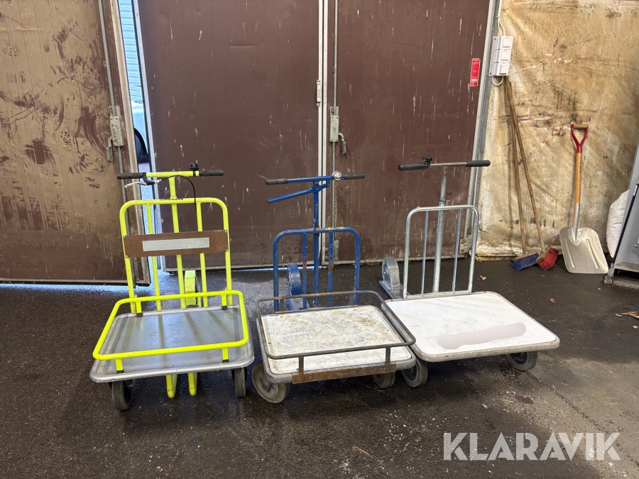 Sparkcykel med flak 3 st