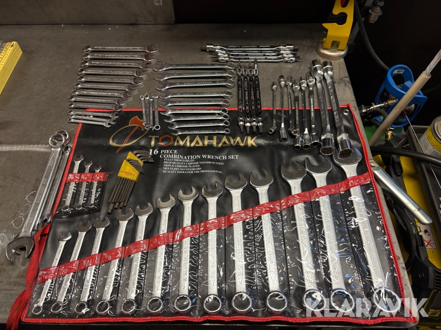 Blocknyckelsats Tomahawk