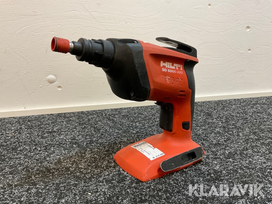 Batteridriven Gipsskruvdragare Hilti SD 5000 A22