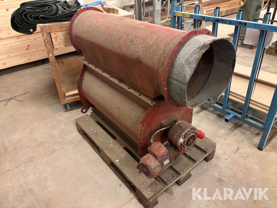 Rotorsluss Prima-Vent PVC 1000 - Till spånanläggning