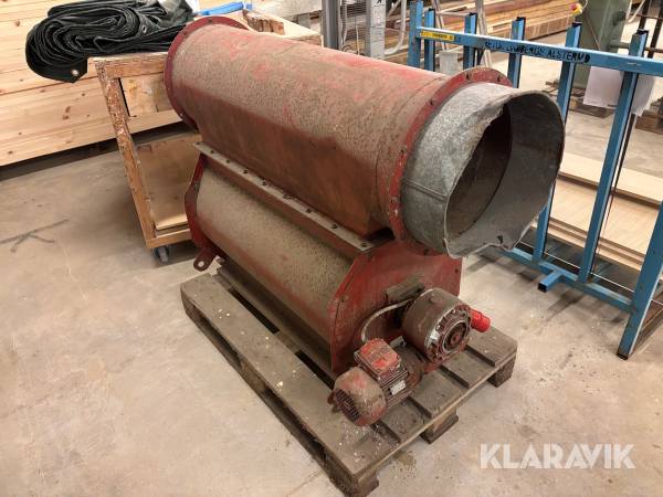 Rotorsluss Prima-Vent PVC 1000 - Till spånanläggning