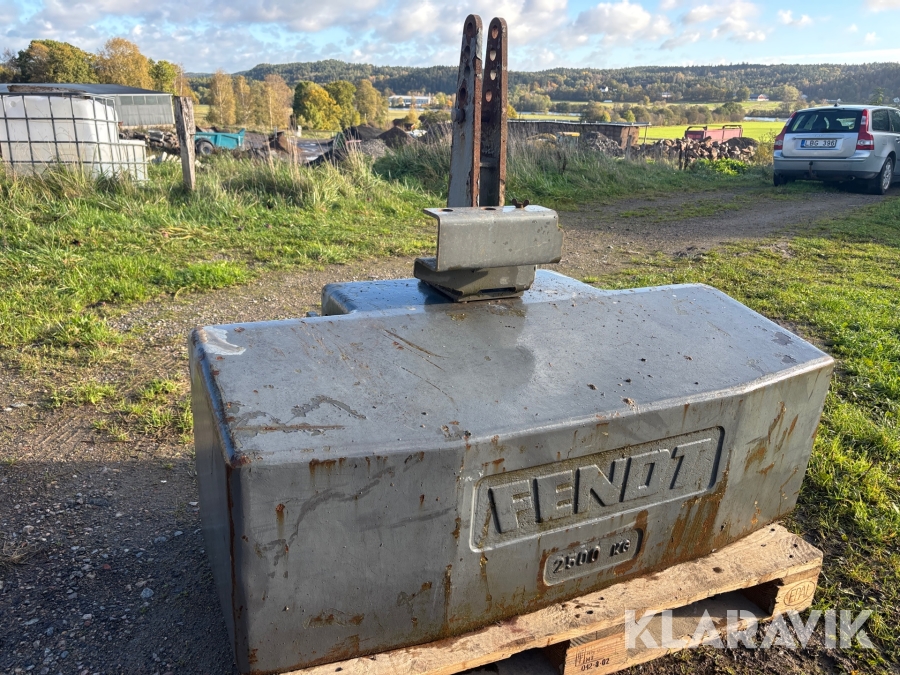 Frontvikt Fendt 2500kg