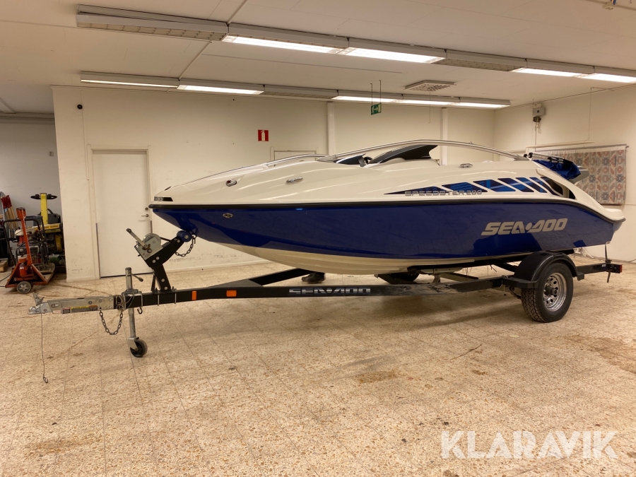 Båt Sea doo Speedster 200 twin rotax 370 4-tec med vagn
