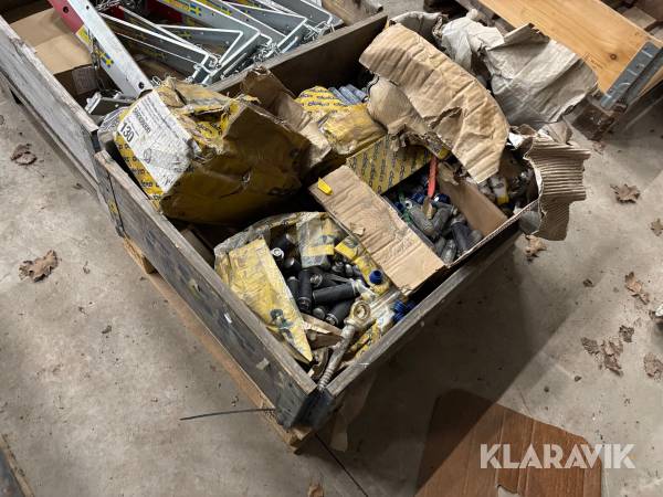 Diverse skruvstop och infästning