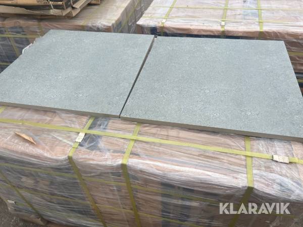 Uteklinker Shellstone Grey 60x60 20mm 100kvm