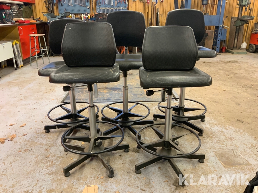 Arbetsstol Tools 5 st