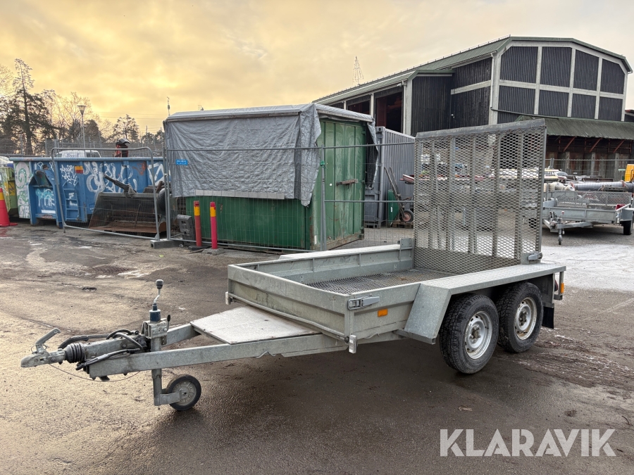 Personbilssläp Maskinsläp Bålstasläpet