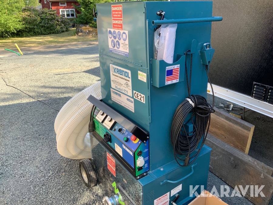 Isoleringsmaskin lösull Krendl 575