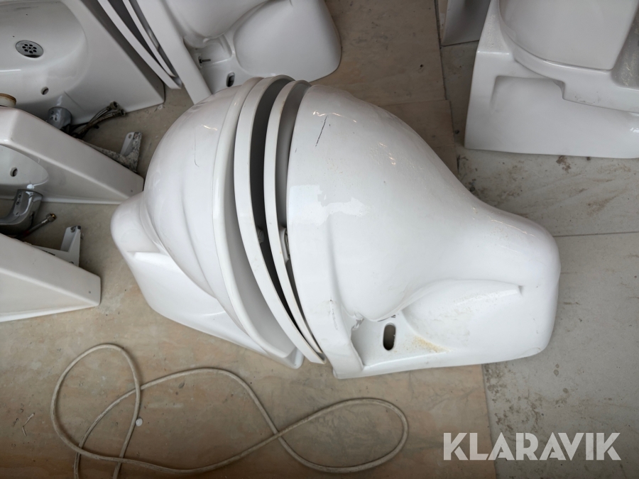 WC - stol, vägghängd 2 st