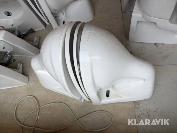 WC - stol, vägghängd 2 st