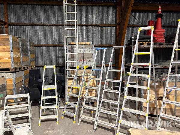 Stegar och arbetsbockar