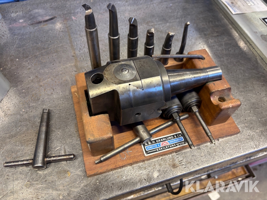 Arborr-huvud Granlund med diverse stål