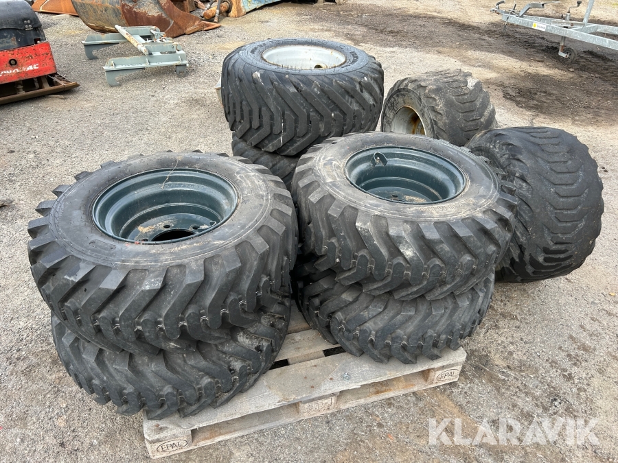 Däck på fälg Kumho 12-16,5