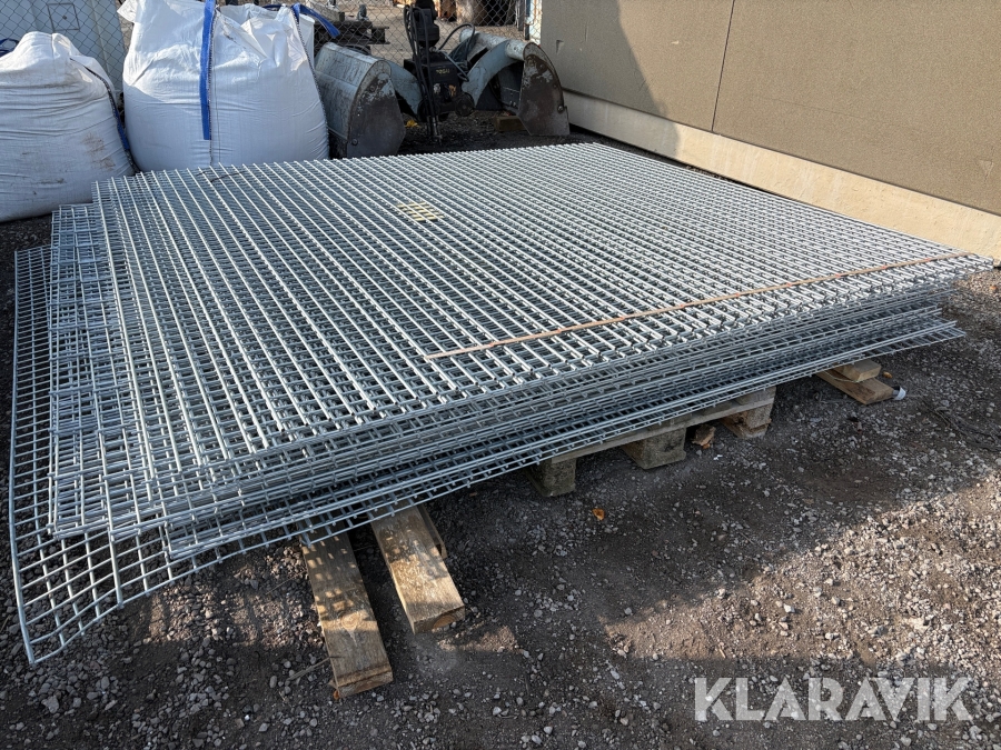 Inbrottsgaller galvat stål ca 10st