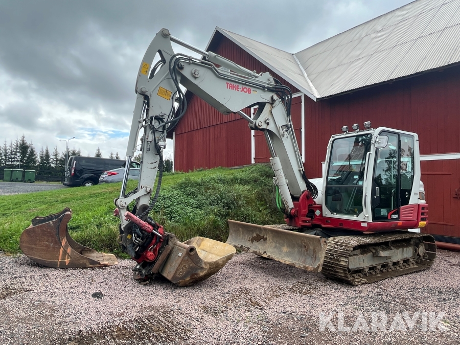 Grävmaskin Takeuchi TB290 med knäckbom