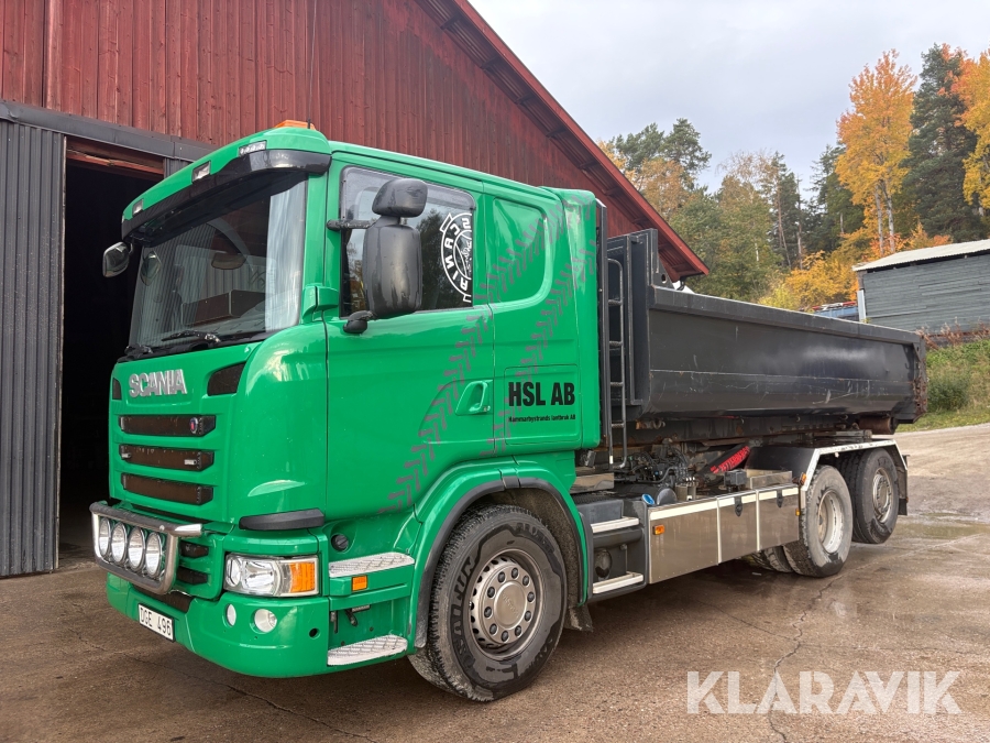 Lastväxlare Scania G450 Livab/Zetterbergs
