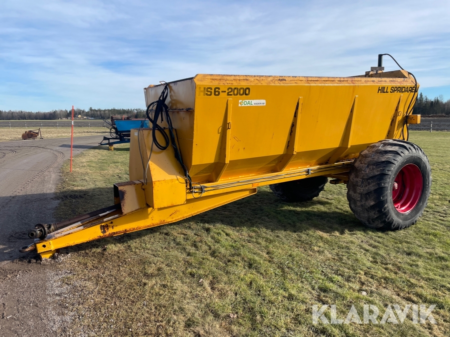 Gödselspridare Hill HS6-2000