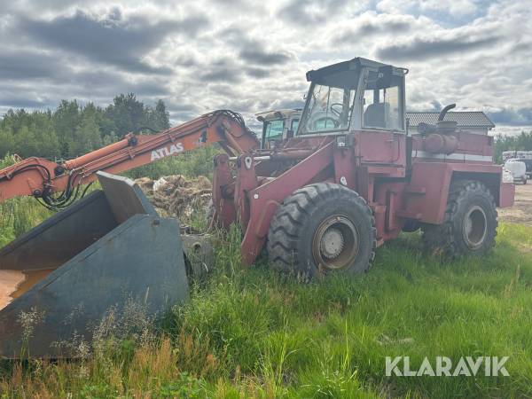 Hjullastare O&K L20 med redskap
