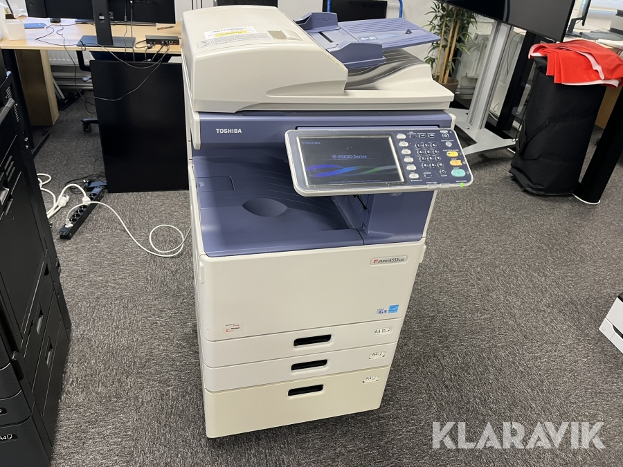 Kopiator / Skrivare A3/A4 Färg Toshiba e-studio 4555 Stormagasin