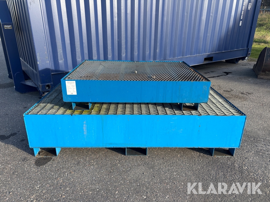 Uppsamlingskärl för spillvätskor Intra Materialhantering AB 2 st