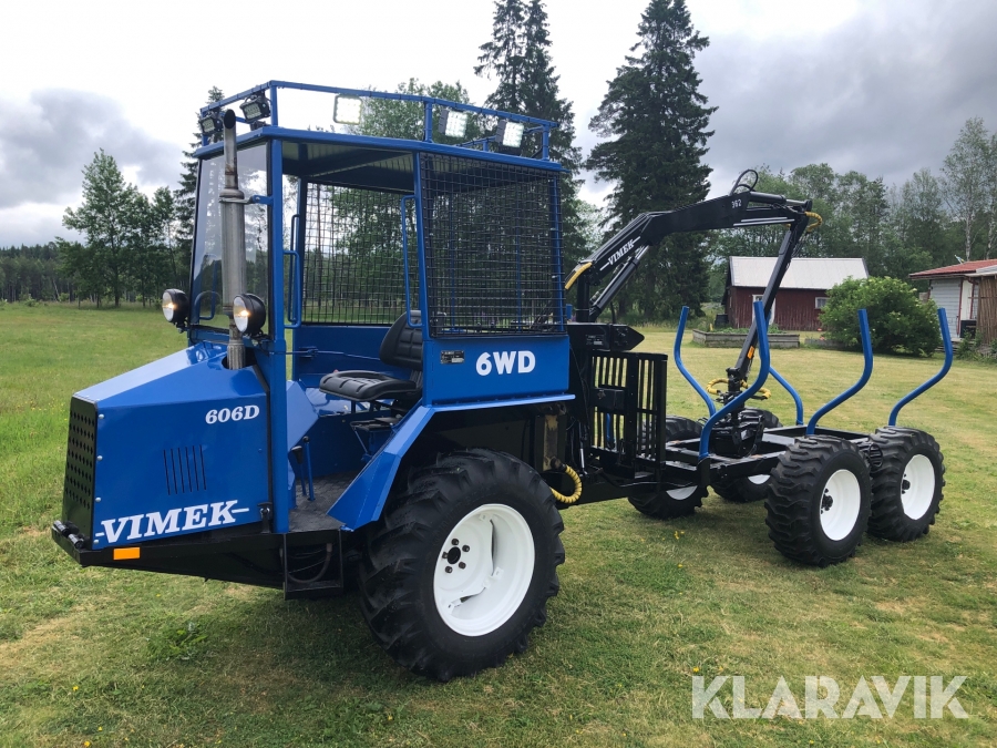 Skotare  Vimek  606D Inkl kärra och flak
