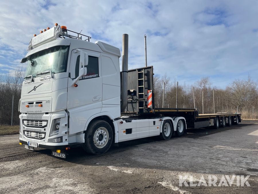 Dragbilsekipage Volvo FH500 isave
