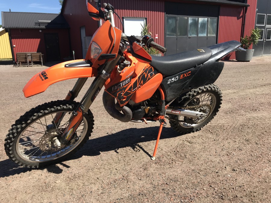 Enduro motorcykel KTM 2T-EXC