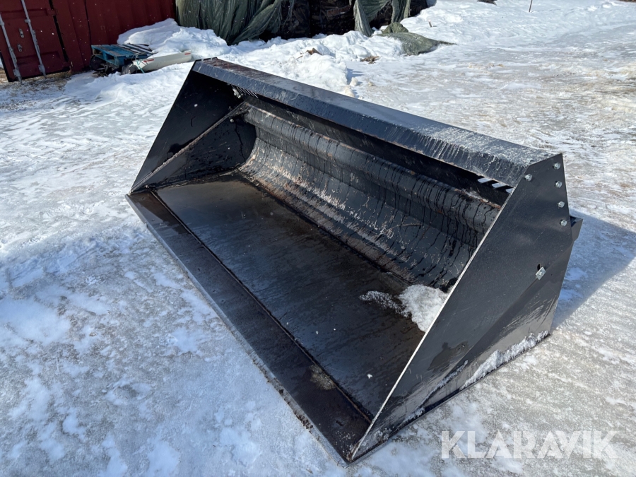 Planeringsskopa TiK med snökrage