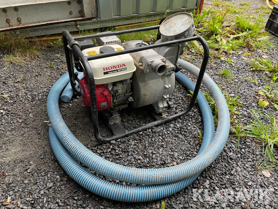 Vattenpump bensindriven