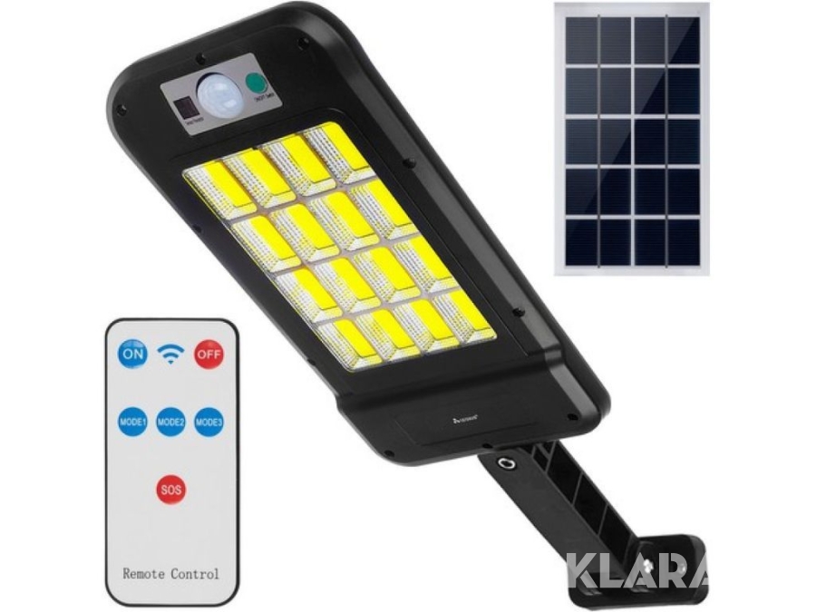 Gatubelysning LED 240 punkters med solcelldrift IZOXIS 240