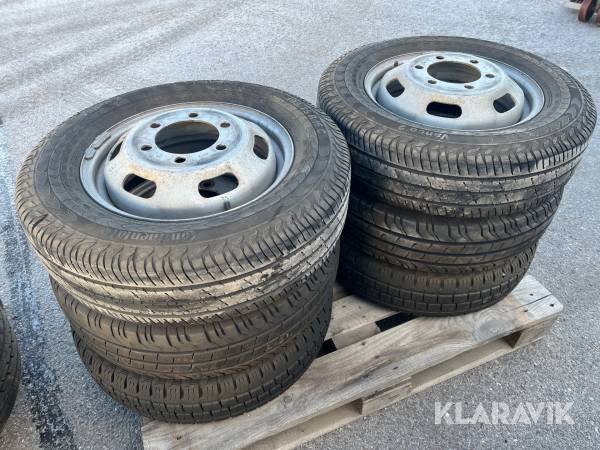 Däck Continental 195/75 R 16  C 6 st