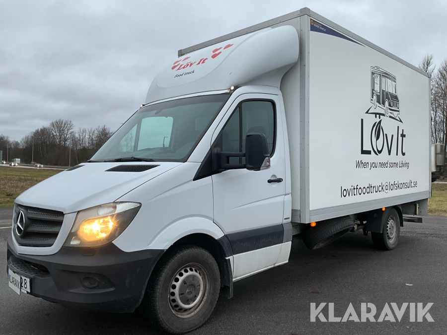 Mercedes-Benz 316 Chassi volymskåp bakgavellyft automat