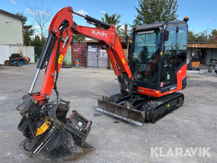 Grävmaskin Kubota KX027-4