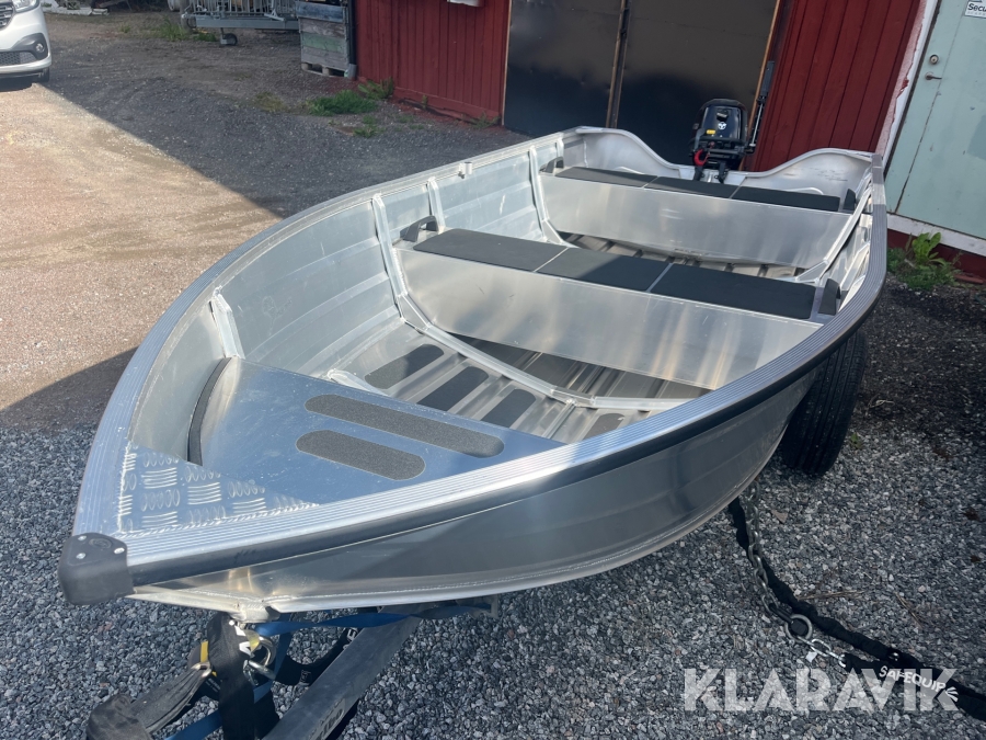 Aluminiumbåt med motor Kimple 390 Catch Tohatsu MFS 9,8 hk