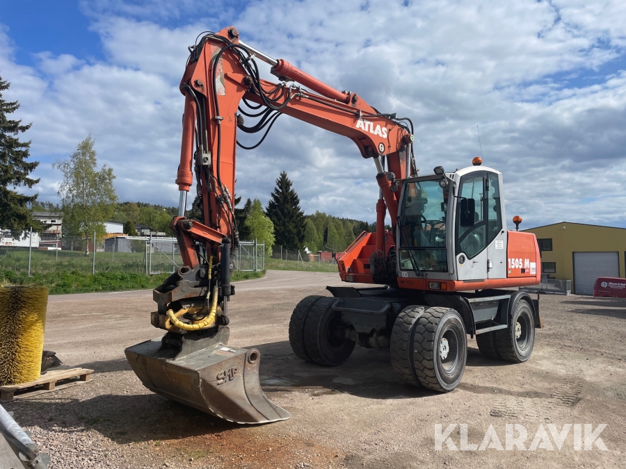 Grävmaskin Atlas 1505