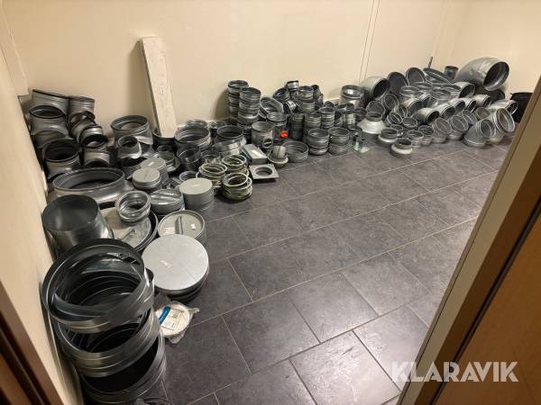 Ventilationsrör och kopplingar