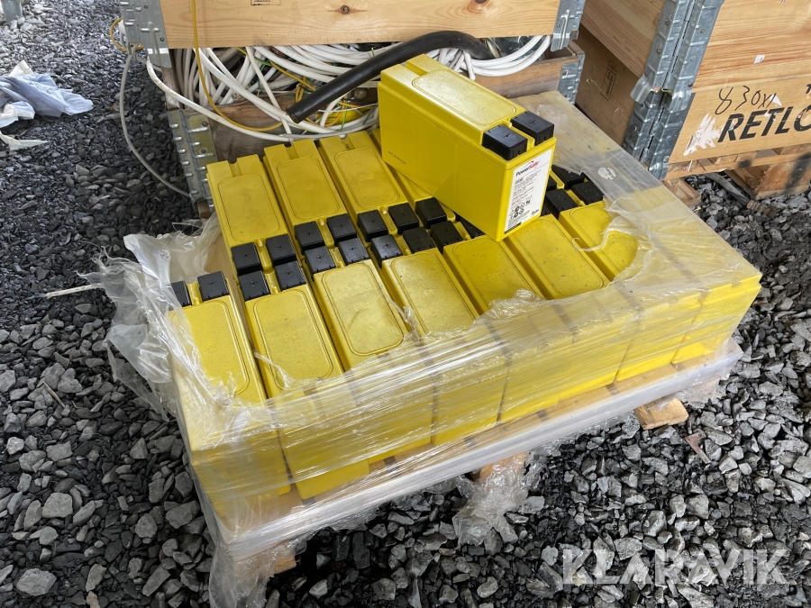 Batterier 16st Powersafe 12V