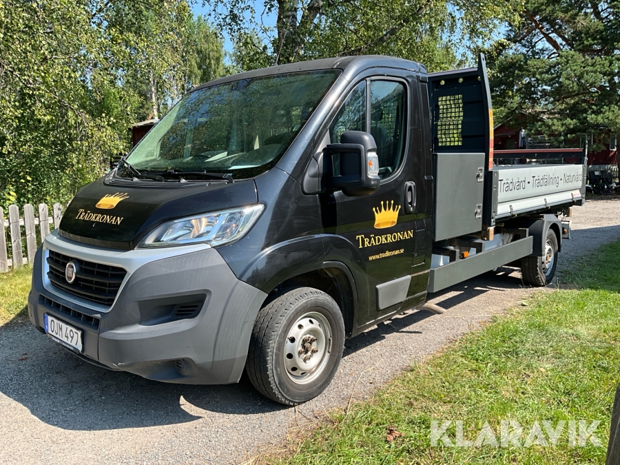 Flakbil Fiat Ducato 2.3 Multijet med tippflak